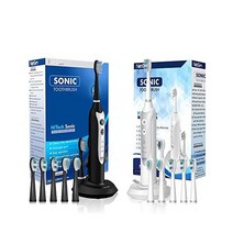 Netgen Sonic Toothbrush Electronic Toothbrush with 3 Brushing Modes and Built-in Timer Power 5 Repla