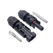 발전기 트랜지스터 테스터 lcr 태양열 케이블 2.5mm2 4mm2 6mm2에 사용되는 1 쌍 커넥터 남성 및 여성 태양 전지 패널 커넥터 448, 01 1 Pairs