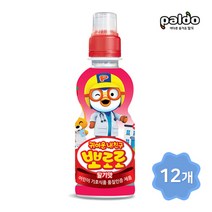 뽀로로 귀여운 내친구 어린이 음료 235 ml, 딸기맛, 12개