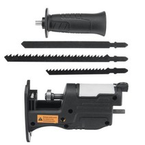 그라인더 체인톱 충전식 소형 전기톱 엔진톱 원형톱 목공 벌목 정원 가지치기용 휴대용 왕복 어댑터 드릴 수정 전동 공구 나무 커터 기계 부착 어댑터, 기름통으로