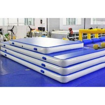 태권도 에어매트 유도 매트 바닥쿠션 착지 덤블링 2x6m, 2x4mx20cm두꺼운 에어쿠션(가장자리강화)