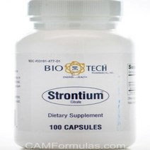 Bio-Tech Strontium Citrate 300 Mg 100 Caps null, 1, 기타