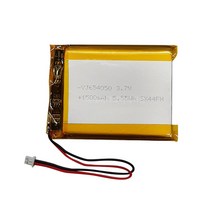 YJ 리튬폴리머배터리 KC인증충전지 3.7V YJ654050 1500mAh, 1개