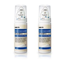 말표 말표 슈즈 폼 클리너 150ml x 2개 운동화 골프화세척 거품타입