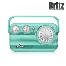 휴대용라디오 레트로라디오 브리츠 BZ-R891 [1+1행사중], 에메랄드 민트