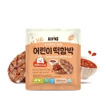 엘빈즈 우리 떡이 쏙쏙 어린이 떡함박 2봉 (소스포함)