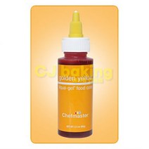 골든옐로우 대용량 식용색소(리쿠아젤)65g 2.3oz 쉐프마스터, 1개, 65g