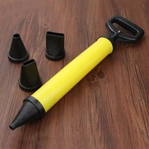 스테인레스 스틸 코킹 건 포인팅 그라우팅 모르타르 분무기 어플리케이터 도구 시멘트 필링 4개의 노즐 포, 한개옵션0