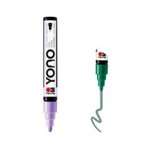 마라부 수성페인트마카 28색 낱개 1.5~3mm, 실버