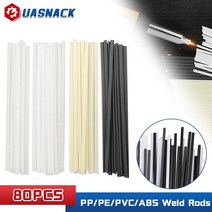용접봉 롯드 200mm PP/PE/PVC/ABS 플라스틱 용접봉 용접 메쉬 수리 스트립이 있는 키트 자동차 범퍼용 납, 04 10Pcs PVC