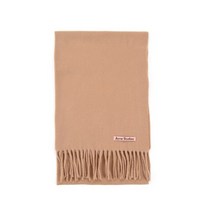 아크네스튜디오 CA0218 DARK CAMEL 울 프린지 머플러