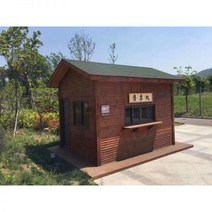 모듈러주택 협소 이동식 하우스 부식 방지 목재 오두막 야외 조립 간단한 중국 목조 주택 홈스테이 농가 명승지, 스타일 5, 1개
