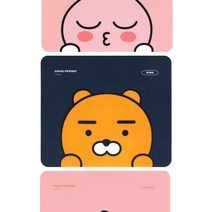 카카오프렌즈 마우스패드 사각마우스패드new 연필1P증정, 1개, 사각마우스패드라이언2500+연필1p증정