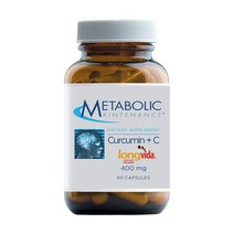 Metabolic 생리활성형 롱비다커큐민 + 비타민C 60캡슐, 60개