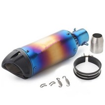 오토바이 튜닝51mm 범용 오토바이 배기 파이프 머플러 이스케이프 모토 Akrapovicc yoshikur Z900 CB650 Y, 03 TYPE-C