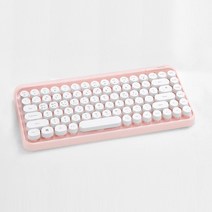 엑토 레트로 미니 무선키보드 KBD-50, 화이트