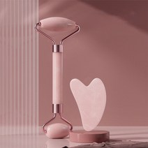 진코어 얼굴 마사지 볼살 빠짐 브이롤러 PP 괄사 세트, 구포트쿠팡 본상품선택