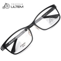[T] 트리시클로 명품 뿔테 초경량 울템 안경테 TF03-01-01G 54