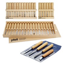 스위스명품 pfeil D형조각도세트 D4ER D8ER D12ER D18ER 조각칼 페일 툴보이, D6ER