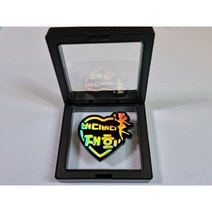 골프볼마커 투명포장케이스 위해피, 블랙