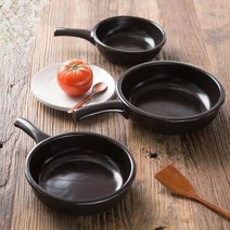 이천도자기 감바스팬 직화 내열 세라믹팬, 소 사이즈(지름 16.5cm)