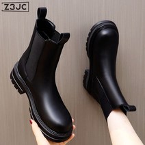 Z3JC 여성 키높이 통굽 앵클부츠 미들부츠 여성 워커