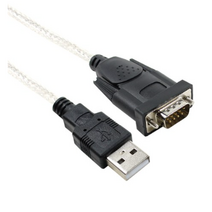 넥시 USB to RS232 Serial 케이블 NX-UC232 NX215, 4개, 1.8m