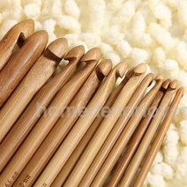 아프간바늘 13.83939 대나무 바늘 아프간 튀니지 크로셰 뜨개질 후크 14sz 13