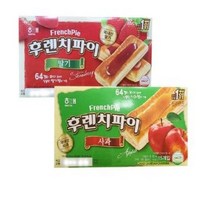 해태제과 후렌치파이 딸기 192gx3개+사과 192gx3개 묶음행사, 192g, 10세트