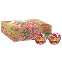 닛신 돈베이 튀김 소바 컵라면 (관서지역버전), 12개