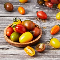 5색 컬러 대추 방울 토마토 산지직송, 1kg (5색), 1개