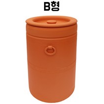 백두토기 황토 쌀독, B형