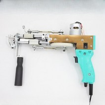 타프팅 기계 터프팅건 수제 카펫 러그 만들기 클래스 패브릭 공방 기계 크래프팅 총 3in1, AK-MAX 라이트 워터 블루(로즈 골드)