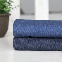 소잉홀릭 대폭-데님) 블루데님원단(2종) - 청지/청바지원단, 네이비 [k6522]