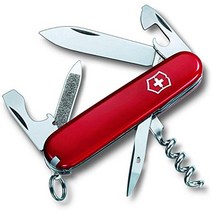 Victorinox 빅토리녹스 Hunter 헌터 스포츠맨 포켓나이프(13가지 기능 레드, 레드B1