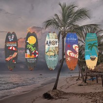 서핑 보드 장식 클래시 수수한 인테리어 감성 자극 지중해 느낌 모든 심플 스타일 빈티지, 클래시보드13