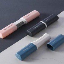 포켓형 주머니쏙 휴대용 보풀 먼지 제거기 스틱, No.01 보풀먼지스틱 블랙