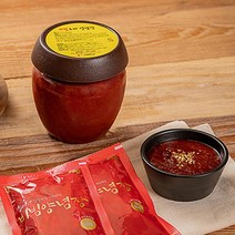 의령소바 비빔국수 메밀면 쫄면 비빔장 500g, 1개