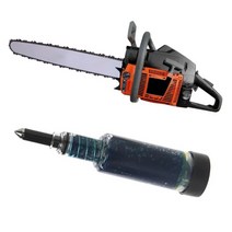 자동 주입기체인톱 가이드 바 그리스 건 스프로킷 브러시 커터 윤활유 공구 코로드 오일 탱크, 없음, 한개옵션0