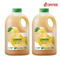 스위트컵 레몬 농축액 1.8kg 2개, 단품