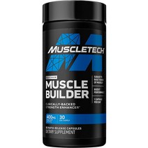 수입보충제 MuscleTech 근육 강화제 남성 및 여성을 위한 강화 보조제 산화질소 부스터 운동 근력 강화를 최대 ATP 400mg 알약 30개, [01] 30개1팩