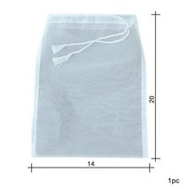 체망 채망 건지기 거름채 베이킹 재 가능한 식품 여과기 백 미세 메쉬 등급 나일론 필터 네트 주방 콩 커피 우유 가정용 양조 홉, 14x20_100Mesh 150Micron