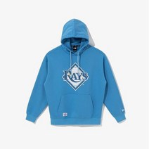 뉴에라 뉴에라후드티 NQC 13086549 메시 팀로고 탬파베이 후드 블루 _