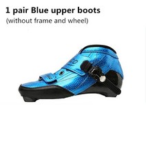 시티런 인라인 스케이트 탄소 섬유 스피드 CNC 스케이팅 F1 MATER Gi3 롤러 타이어 2 110mm, 26.Blue Boot Only - 36