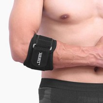 PKFARM 남성 여성 공용 찍찍이 팔꿈치 팔뚝 보호대 밴드 고급형 1개입