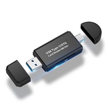 OTG-마이크로 SD 카드 리더기 USB 3.0 2.0 마이크로 어댑터 플래시 드라이브 스마트 메모리 c타입 판독기, 한개옵션0