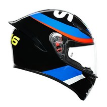전동 킥보드 헬멧 공유 롱보드 대두 클래식 전기 자전거 하이바 AGV 헬멧 K1 172, VR46 스카이 레이싱 팀 블랙 / 레드L