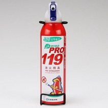 (최고의 선물은 당신입니다.)적색 차량 액체 소화기 주방 314g 사무실 휴대용 가정, 낱개(1개)