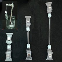 과학실험 액체가열 온도측정 온도계 고정집게 5개 학교용 반응 연구용 도구, 집게(소)