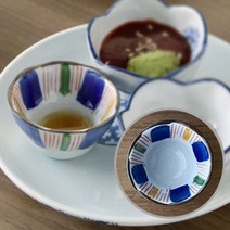 [FR] 일본풍 도자기 종지 (유키노_색동)